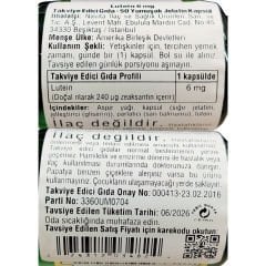 Nature's Bounty Lutein 6 mg 50 Softgel