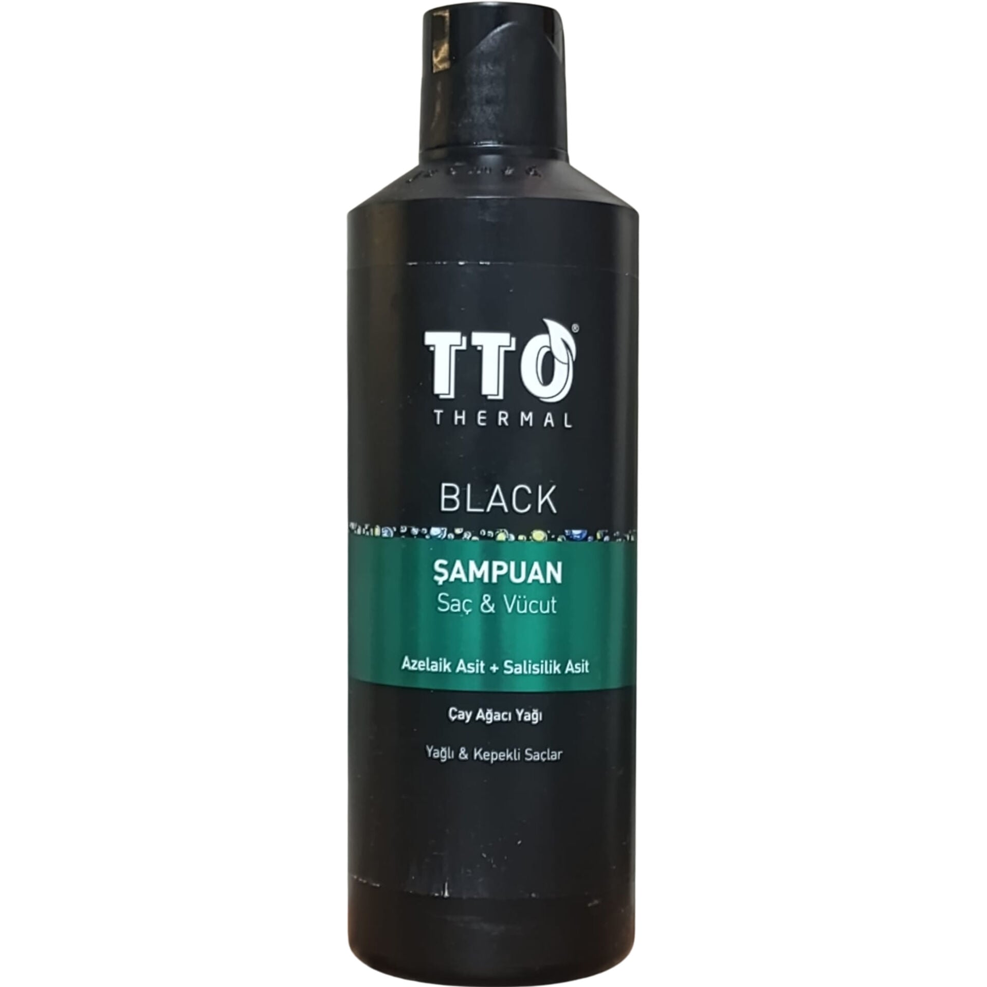 TTO Black Saç ve Vücut Şampuanı 500 ml