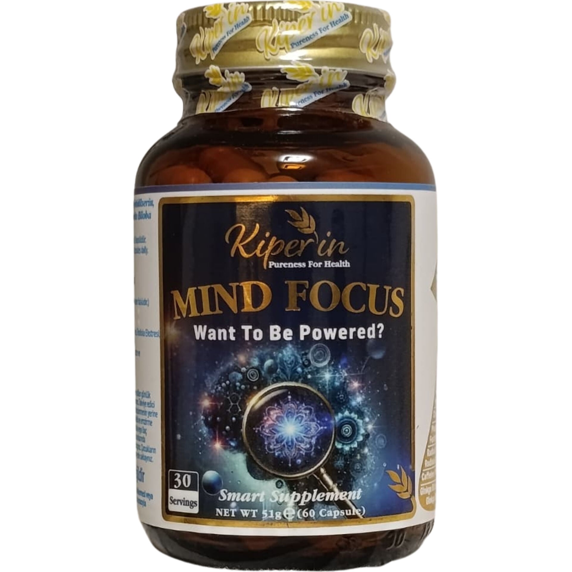 Kiperin Mind Focus 60 Kapsül
