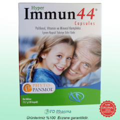 Hyper Immun44 Vitamin ve Mineral Takviye Edici Gıda 30 Kapsül