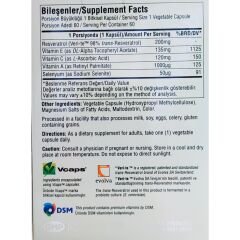 Suda Vitamin Resveratrol 60 Bitkisel Kapsül