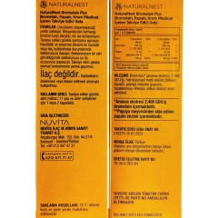 Naturalnest Bromelain Plus 60 Kapsül