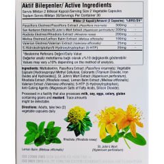 Suda Vitamin Kalm-HD 60 Bitkisel Kapsül