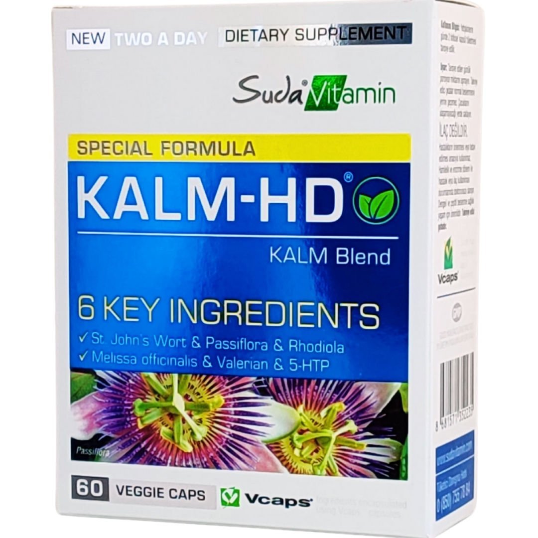 Suda Vitamin Kalm-HD 60 Bitkisel Kapsül