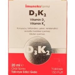 Imuneks Vitamin D3K2 Sprey 20 ml
