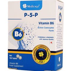 Medicago P-5-P Vitamin B6 10mg 120 Tablet