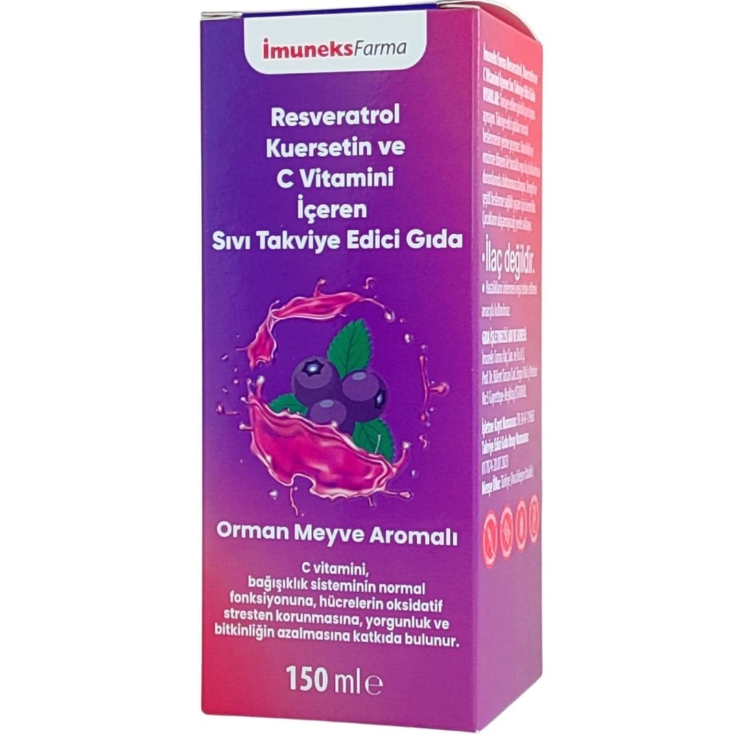 İmuneks Resveratrol Şurup 150 ml