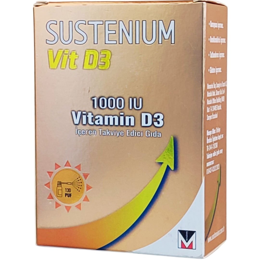 Sustenium Vitamin D3 1000IU Sprey 20ml 130 Puf