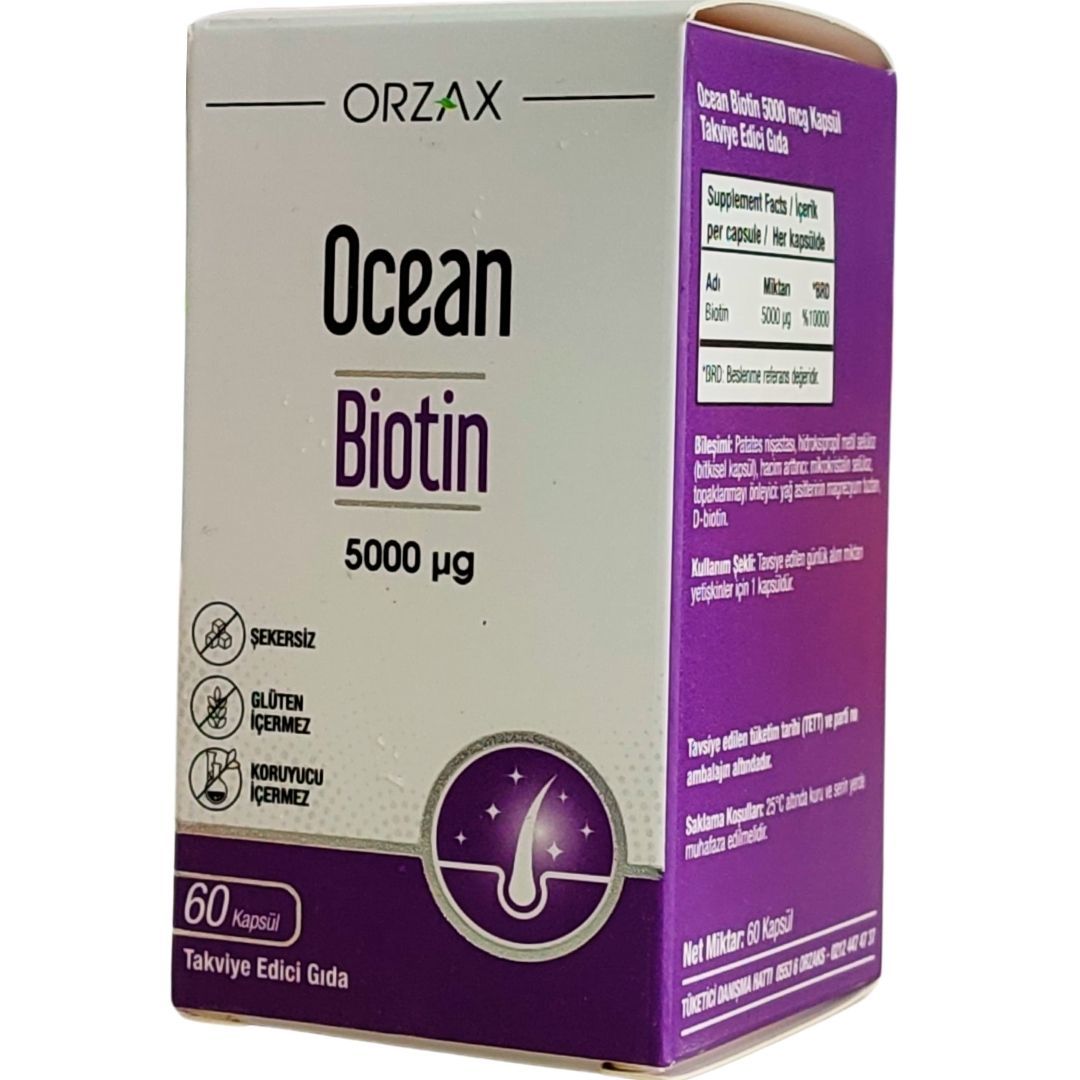 Ocean Biotin 60 Kapsül