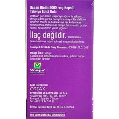 Ocean Biotin 60 Kapsül