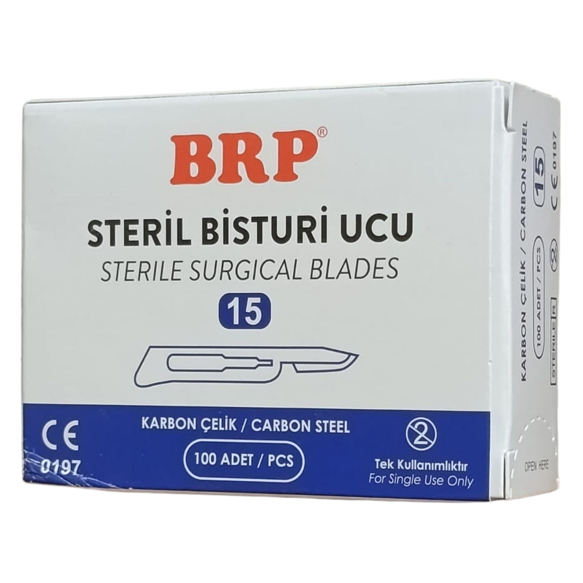 BRP Steril Bisturi Ucu  NO15 100 Adet