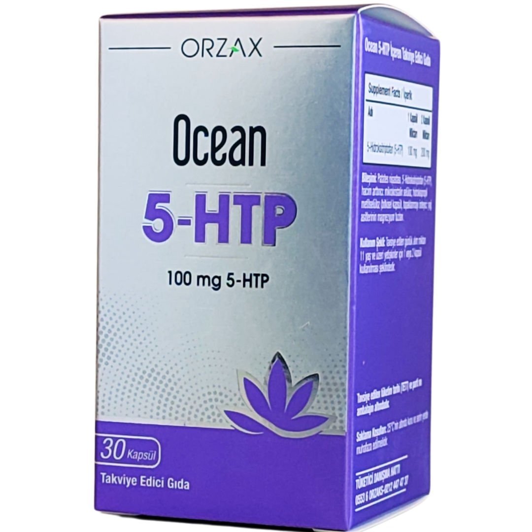 Orzax Ocean 5-HTP Takviye Edici Gıda 30 Kapsül
