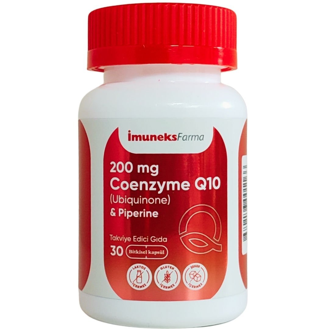 Imuneks Farma Coenzyme Q10 200 mg 30 Kapsül