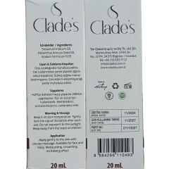 Clade's Karınca Yağı 20 ml