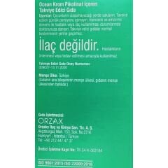 Ocean Krom Pikolinat  90 Bitkisel Kapsül