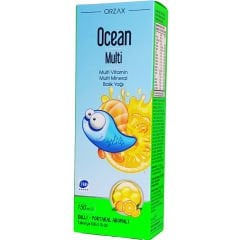 Orzax Ocean Multi Şurup 150 ml - Ballı Portakallı