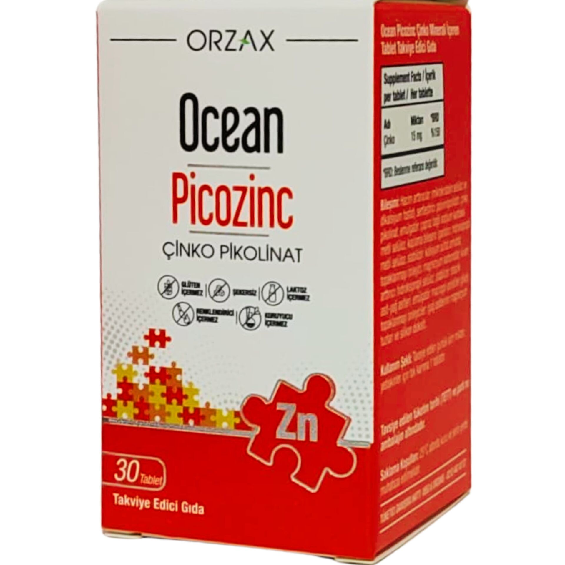 Ocean Picozinc 30 Tablet