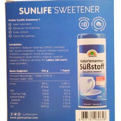 Sunlife Substoff Tatlandırıcı 1200 Tablet + 300 Tablet Hediye