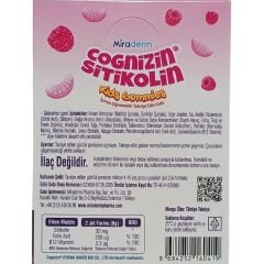 Miraderm Cognizin Sitikolin Kids Gummies – 8 Mini Poşet