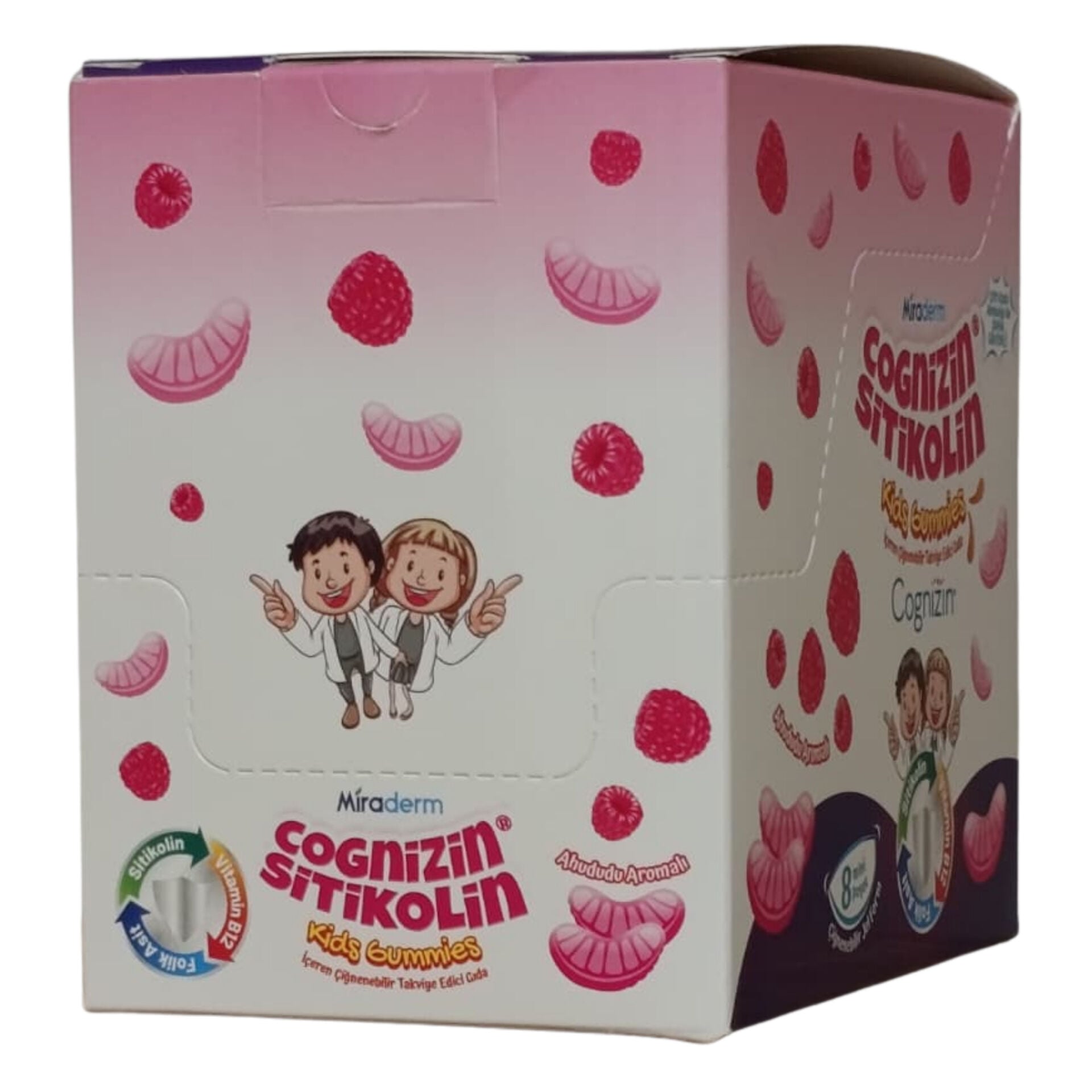 Miraderm Cognizin Sitikolin Kids Gummies – 8 Mini Poşet