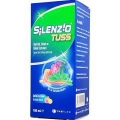 Silenzio Tuss Sinirliot,Hatmi ve Kekik Ekstreleri İçeren Sıvı Takviye Edici Gıda 100 ml
