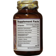 Kiperin Calm 30 Kapsül – Valerian, Passiflora, Mayıs Papatyası, Melisa, Safran, 5-HTP, L-Triptofan ve B6 İçeren Takviye Edici Gıda