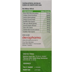 Tusipan 100 ml – Meyan Kökü, Fesleğen, Galanya, Zerdeçal, Darıfülfül, Nane ve Zencefil İçeren Sıvı Takviye Edici Gıda
