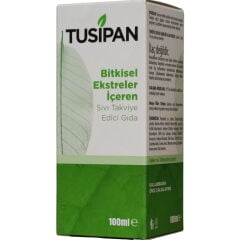 Tusipan 100 ml – Meyan Kökü, Fesleğen, Galanya, Zerdeçal, Darıfülfül, Nane ve Zencefil İçeren Sıvı Takviye Edici Gıda