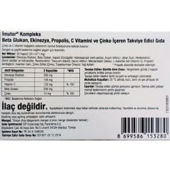 Imutor Kompleks Takviye Edici Gıda 30 Kapsül