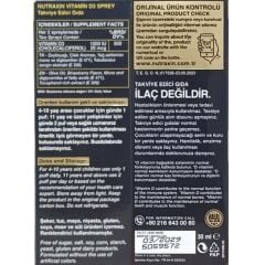 Nutraxin Vitals Vitamin D3 Sprey 1000 IU 30 ml