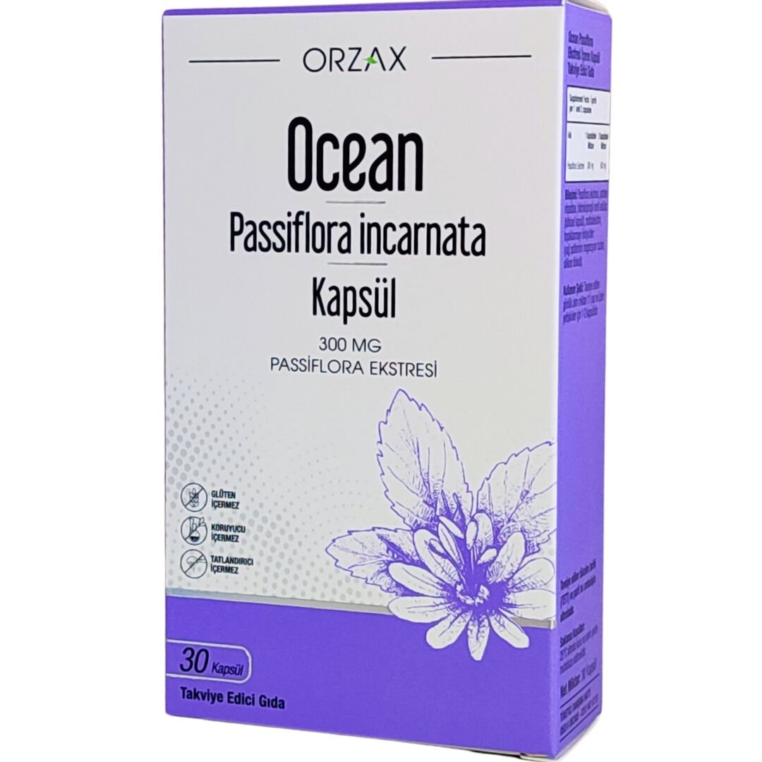 Ocean Passiflora Incarnata 30 Kapsül