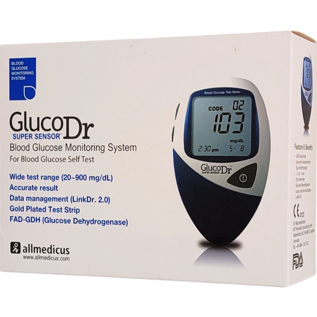 Gluco Dr Supersensor Kan Şekeri Ölçüm Cihazı