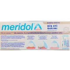 Meridol Gentle White Beyazlatıcı Diş Macunu 75 ml