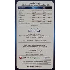 NBT Life OcuLife 60 Kapsül