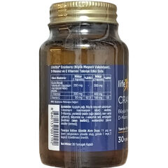 LifeXtra Cranberry Büyük Meyveli Vaksinyum, D-Mannoz ve C Vitamini 30 Yumuşak Kapsül