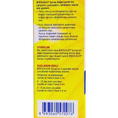 Bisolduo Bal ve Hatmi Kökü İçeren Takviye Edici Gıda 100 ml