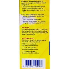 Bisolduo Bal ve Hatmi Kökü İçeren Takviye Edici Gıda 100 ml