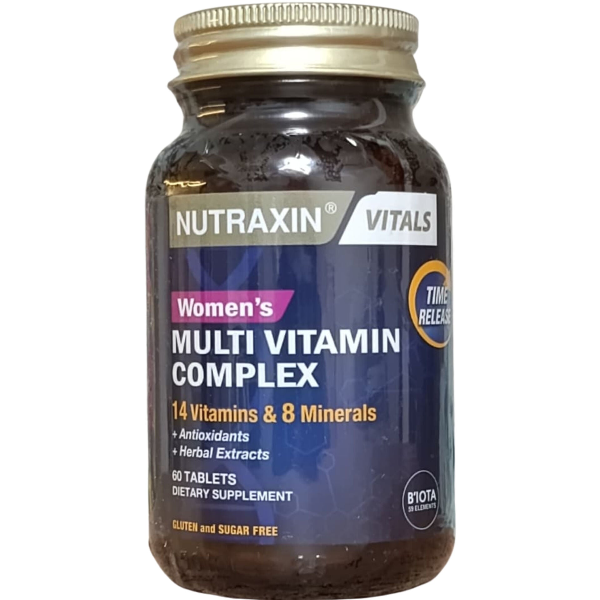 Nutraxin Vitals Women’s Multi Vitamin Complex Kadınlara Özel 60 Tablet - Kutusuz