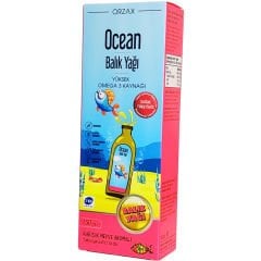 Orzax Ocean Omega3 Şurup 150 ml - Karışık Meyve Aromalı