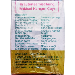 Entschlackungstee Slim Alman Çayı Bitkisel Karışım Form Çayı