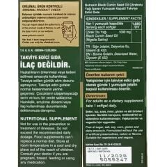 Nutraxin Herbal Çörek Otu Yağı 1000 mg 60 Yumuşak Kapsül