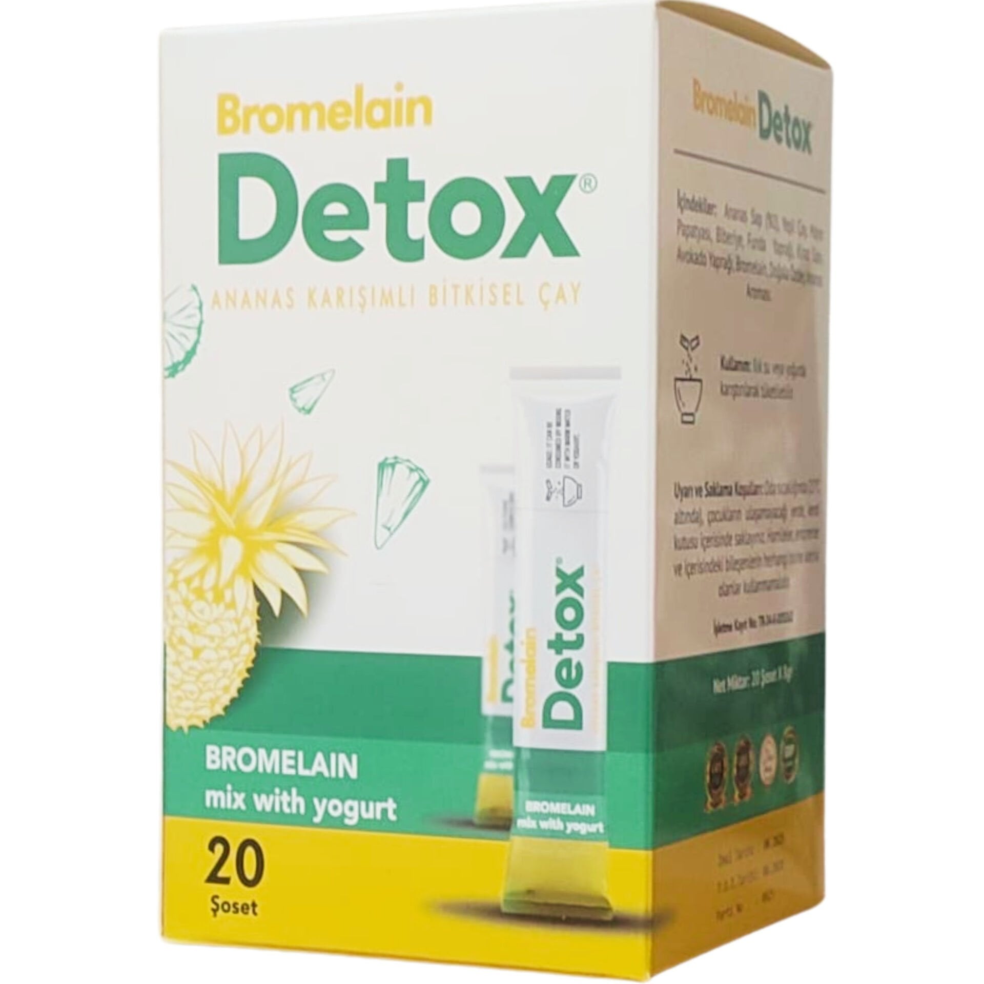 Bromelain Detox 20 Saşe