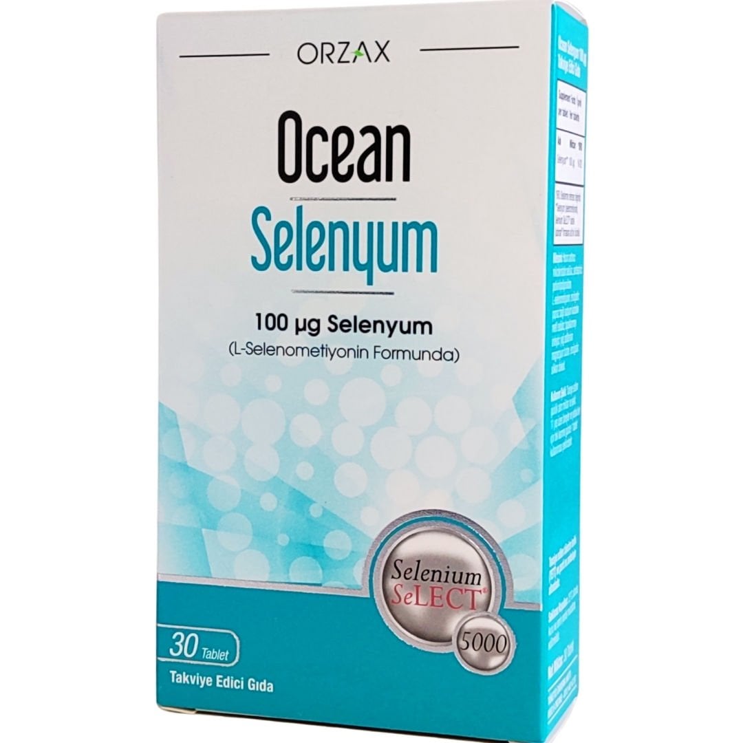 Ocean Selenyum 100 mcg 30 Tablet