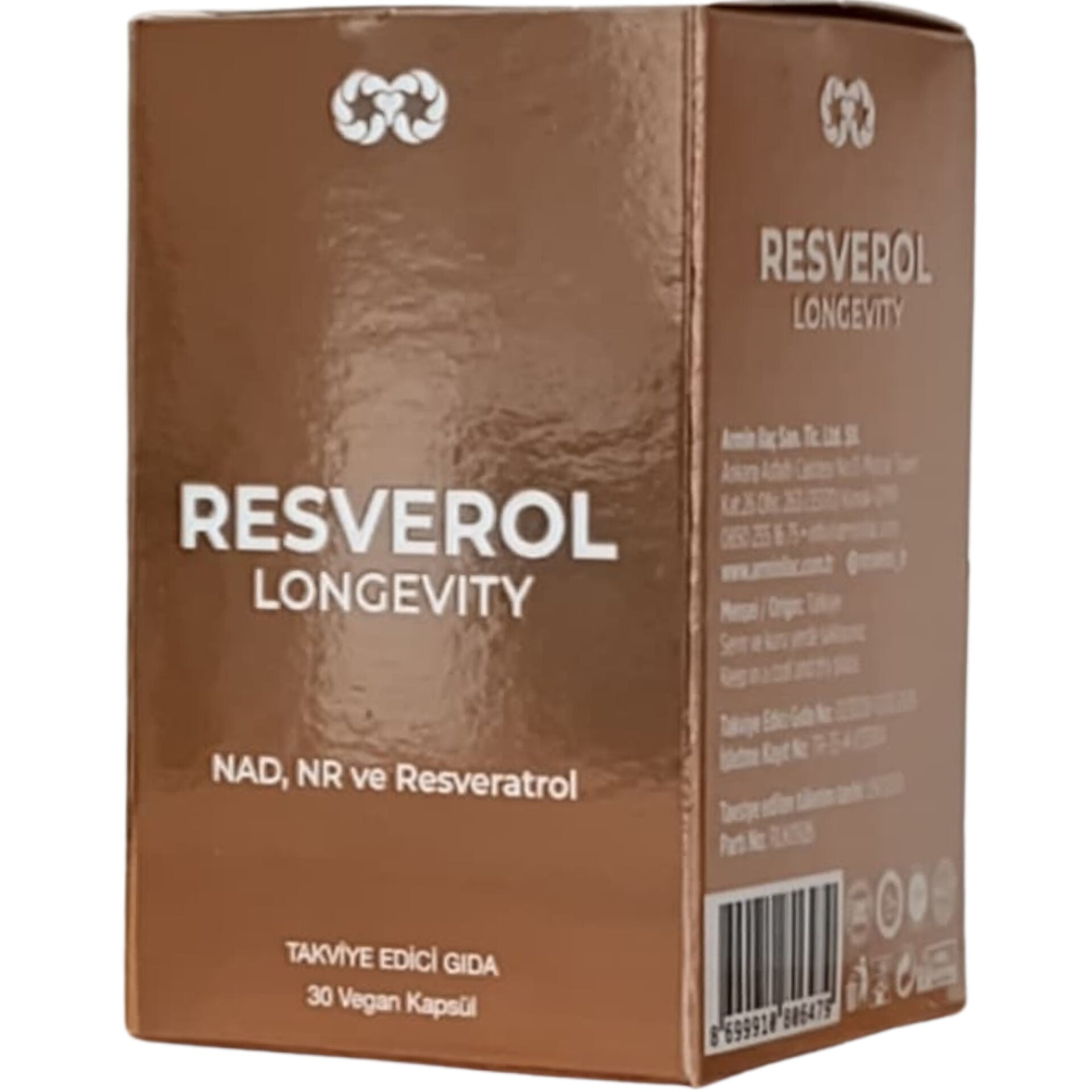 Armin Resverol Longevity 30 Vegan Kapsül