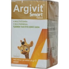 Argivit Smart Multivitamin ve Multimineral 30 Tablet