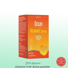 Ocean Vitamin C 500 mg 60 Tablet