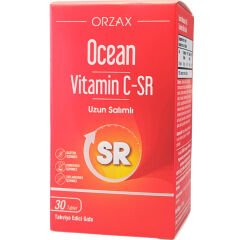 Orzax Ocean Vitamin C-SR Uzun Salımlı 30 Tablet