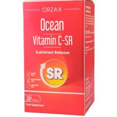 Orzax Ocean Vitamin C-SR Uzun Salımlı 30 Tablet