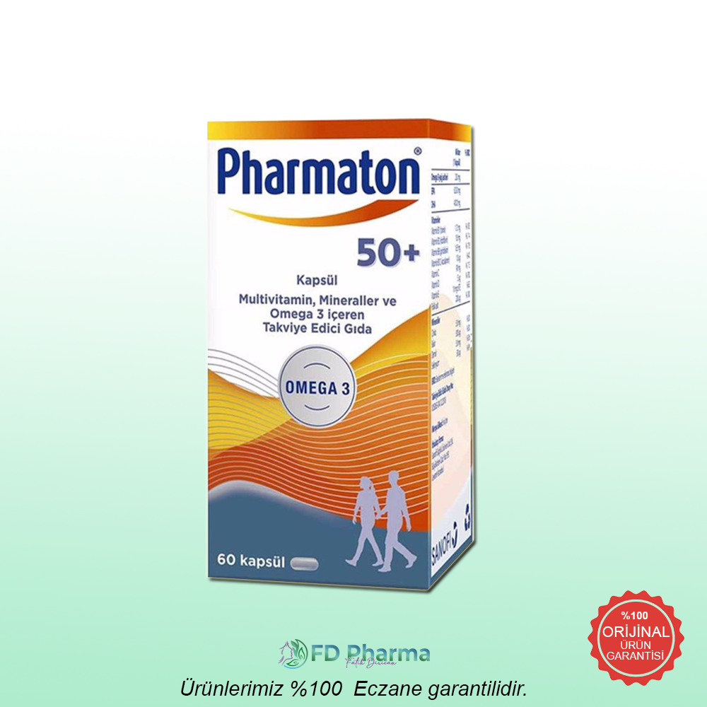 Pharmaton 50 Plus 60 Kapsül