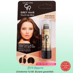 Golden Rose Grey Hair No:02 Dark Brown- Saç Beyazlarını Kapatan Stick